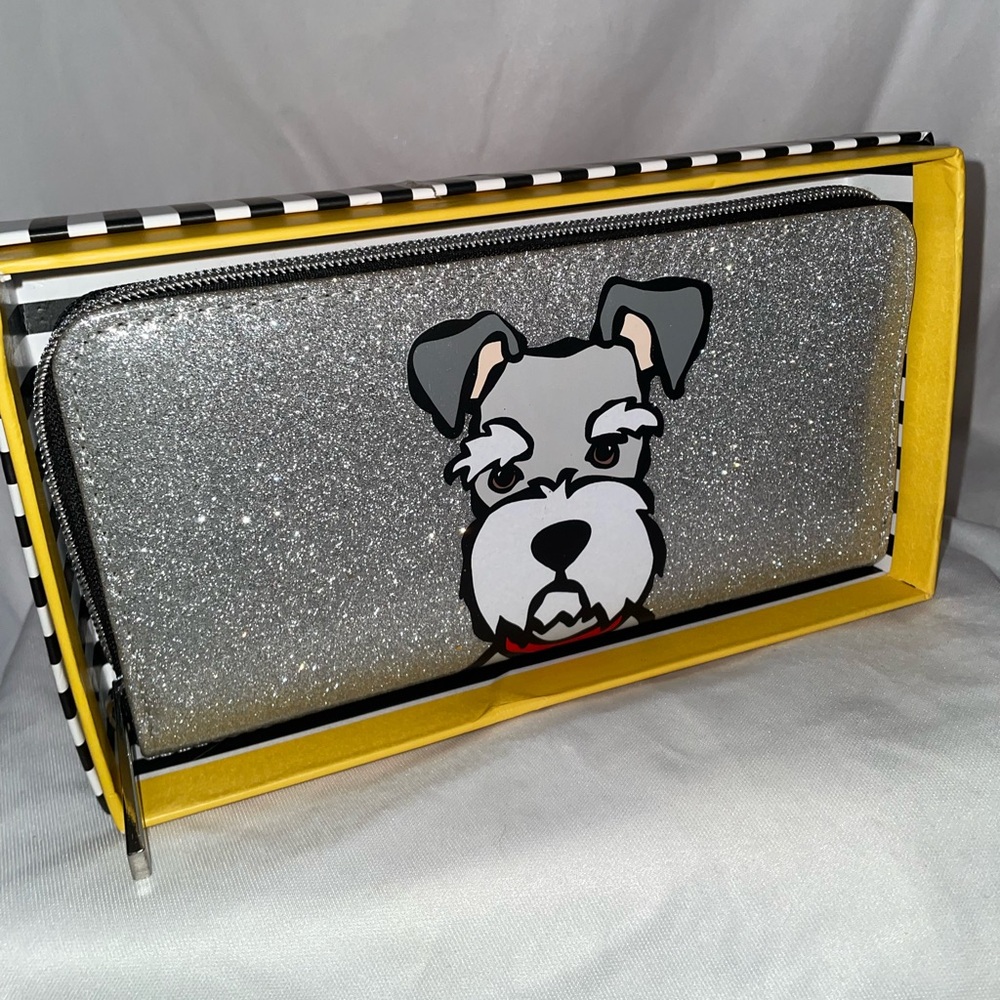 Marc Tetro Miniature Schnauzer Zippy Wallet